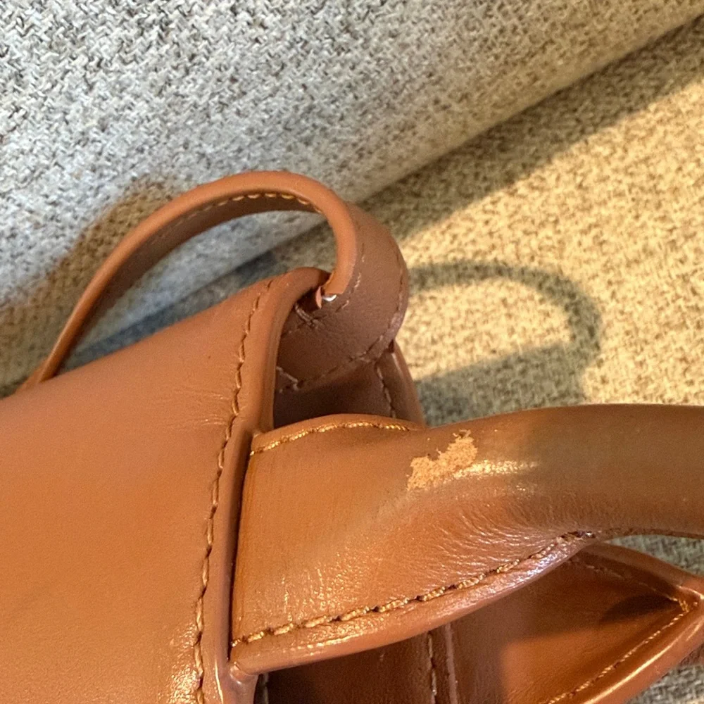 Claudie Perlot Mini Shoulder Bag Used Caramel Brown used